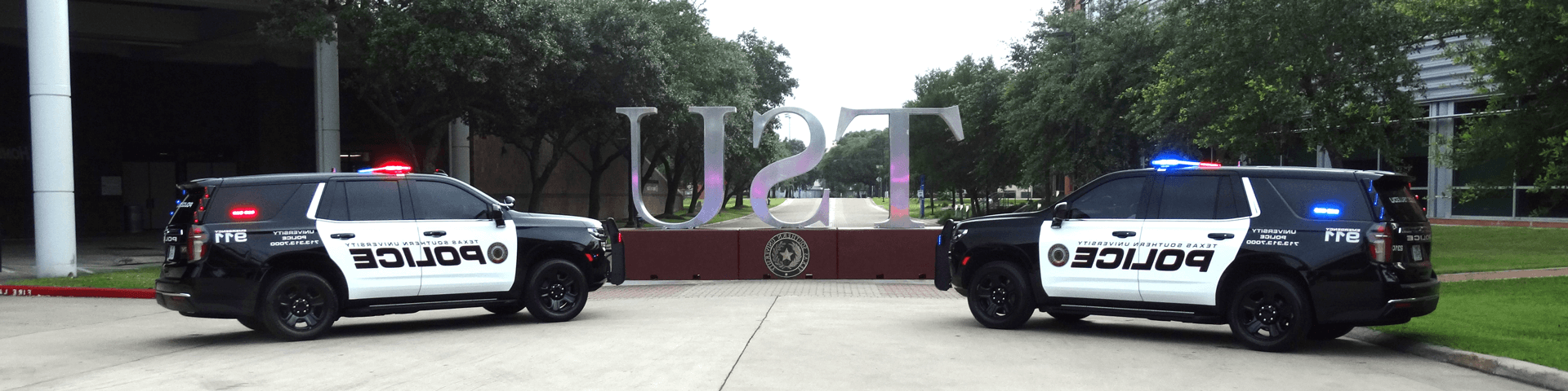 Texas Southern Police Vehicles